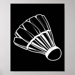 Badminton-Shuttle-Spiel Hallensport Poster