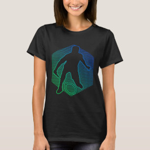 Badminton Shuttle Squash Womens Badminton Player T-Shirt