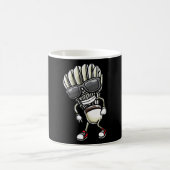 Badminton-Shuttle-Tanz  Kaffeetasse (Mittel)