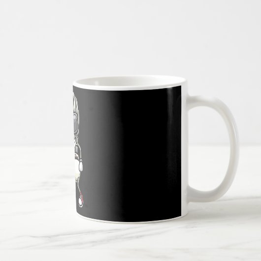 Badminton-Shuttle-Tanz  Kaffeetasse (Rechts)