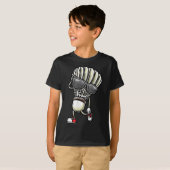 Badminton-Shuttle-Tanz T-Shirt (Vorne ganz)