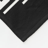 Badminton Shuttle Weniger Talking Badminton Player Fleecedecke (Ecke)