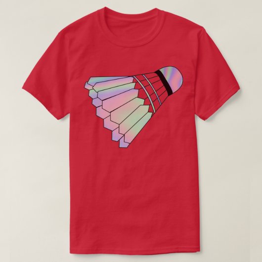 Badminton Shuttlecck T T-Shirt (Design vorne)