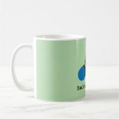 Badminton Shuttlecock Design Coffee Tasse (Links)