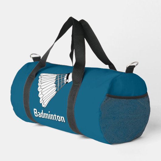 Badminton Shuttlecock Design Duffel Bag Duffle Bag (Rechte Ecke)
