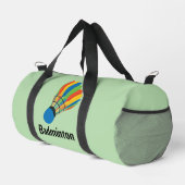 Badminton Shuttlecock Design Duffel Bag Duffle Bag (Rechte Ecke)