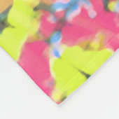 Badminton Shuttlecock Kunst Geschenk für Farben Fleecedecke (Ecke)