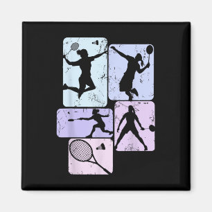 Badminton Shuttlecock Mädchen Frauen  Magnet
