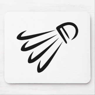 Badminton shuttlecock mousepad