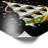 Badminton Shuttlecock Weihnachtsbaum Badminton Lov Fotodruck (Ecke)