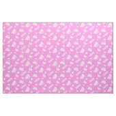 Badminton Shuttlecockgirls benennen rosa Stoff (Fat Quarter (45,7 x 55,9 cm))