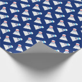 Badminton Shuttlecocks Sporty Geschenkpapier (Ecke)
