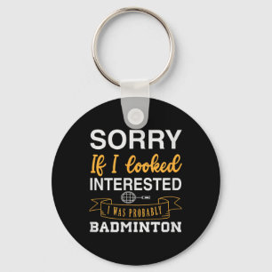 Badminton-Shuttler-Schläger-Badminton-Spieler 0 Schlüsselanhänger
