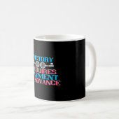 Badminton - Sieg erfordert Zahlung Kaffeetasse (VorderseiteRechts)