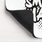Badminton Smash Hard Champion Geschenk Mousepad (Ecke)