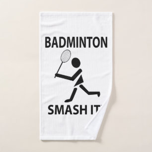 Badminton Smash It Sports Spieler Trainer Badminto Handtuch