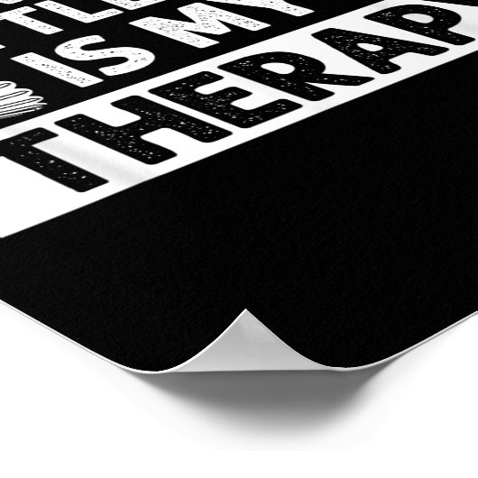 Badminton Smashing Shuttles Racquet Sport Poster (Ecke)