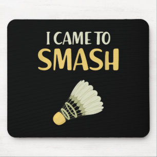 Badminton Spaß Funny Shuttle Birdie Sport Mousepad