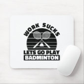 Badminton-Spieler Schläger - Team Feld Schläger Fe Mousepad (Mit Mouse)