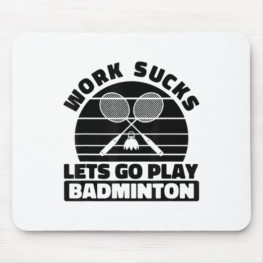 Badminton-Spieler Schläger - Team Feld Schläger Fe Mousepad (Vorne)