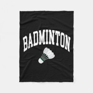 Badminton-Spieler-Shuttle-Grafik-Tanktop  Fleecedecke