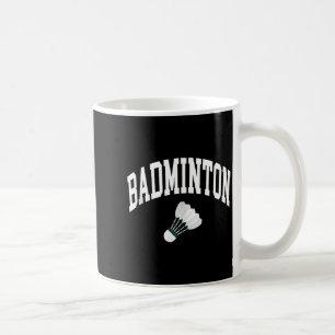 Badminton-Spieler-Shuttle-Grafik-Tanktop  Kaffeetasse