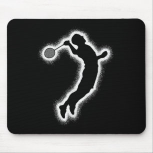 Badminton-Spieler Shuttlecock Jungen Badminton Män Mousepad