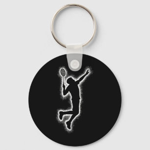 Badminton-Spieler Shuttlecock Kinder Jungen Badmin Schlüsselanhänger