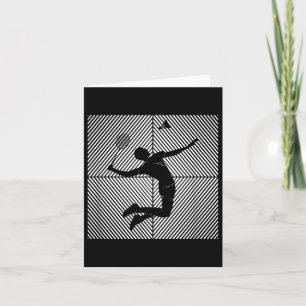 Badminton-Spieler-Spielhütte Badminton Karte
