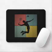 Badminton-Spieler-Spielhütte Badminton Mousepad (Mit Mouse)