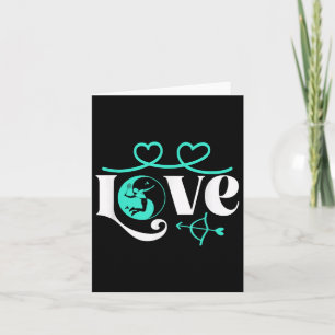 Badminton-Spieler-Spielhütte Yin-Yang-Liebe-Badmin Karte