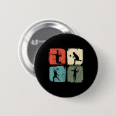 Badminton-Spielerausrüstung Badminton-Spieler-Shut Button (Vorne & Hinten)