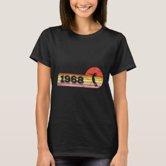 Badminton-Spielerin Geboren 1968 Geburtstag Vintag T-Shirt