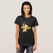 Badminton-Spielerin T-Shirt (Vorne ganz)