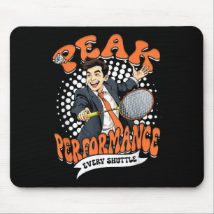 Badminton Spitzenleistung Jeder Federball Mousepad