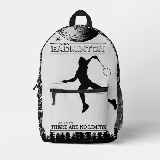 BADMINTON Sport Rucksack (Vorderseite)