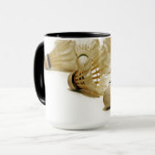 Badminton Sports Shuttle Tasse (Vorderseite Links)