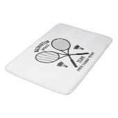 Badminton Sports Team Badematte (Schrägansicht)