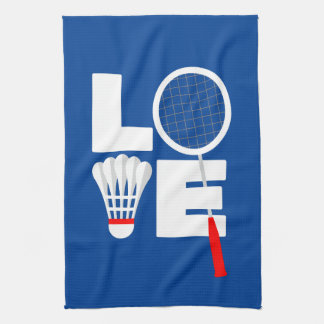 Badminton Sporttuch - LIEBE Geschirrtuch