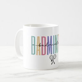 Badminton Sporty & Stylish Kaffeetasse