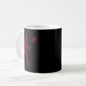 Badminton Squash Badminton Player Shuttle Kaffeetasse (Vorderseite Links)