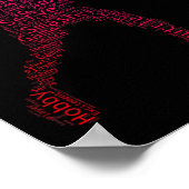 Badminton Squash Badminton Player Shuttle  Poster (Ecke)