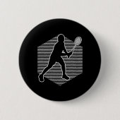 Badminton Squash Damen Shuttle Männer Button (Vorderseite)
