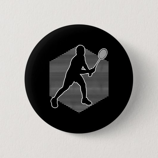 Badminton Squash Damen Shuttle Männer  Button (Vorderseite)