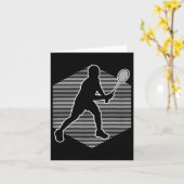 Badminton Squash Womens Shuttle Men Karte (Gelbe Blume)