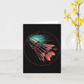 Badminton Steampunk Shuttle Player Karte (Gelbe Blume)