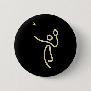 Badminton Stockmann – Federball-Geschenkidee  Button