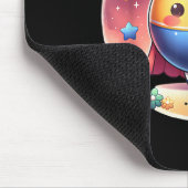 Badminton Superheld Super Held Badminton  Mousepad (Ecke)