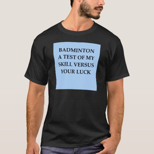 Badminton T-Shirt (Vorderseite)