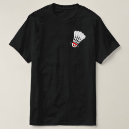 Badminton T - Shirt - Glücklicher Birdie Pocket